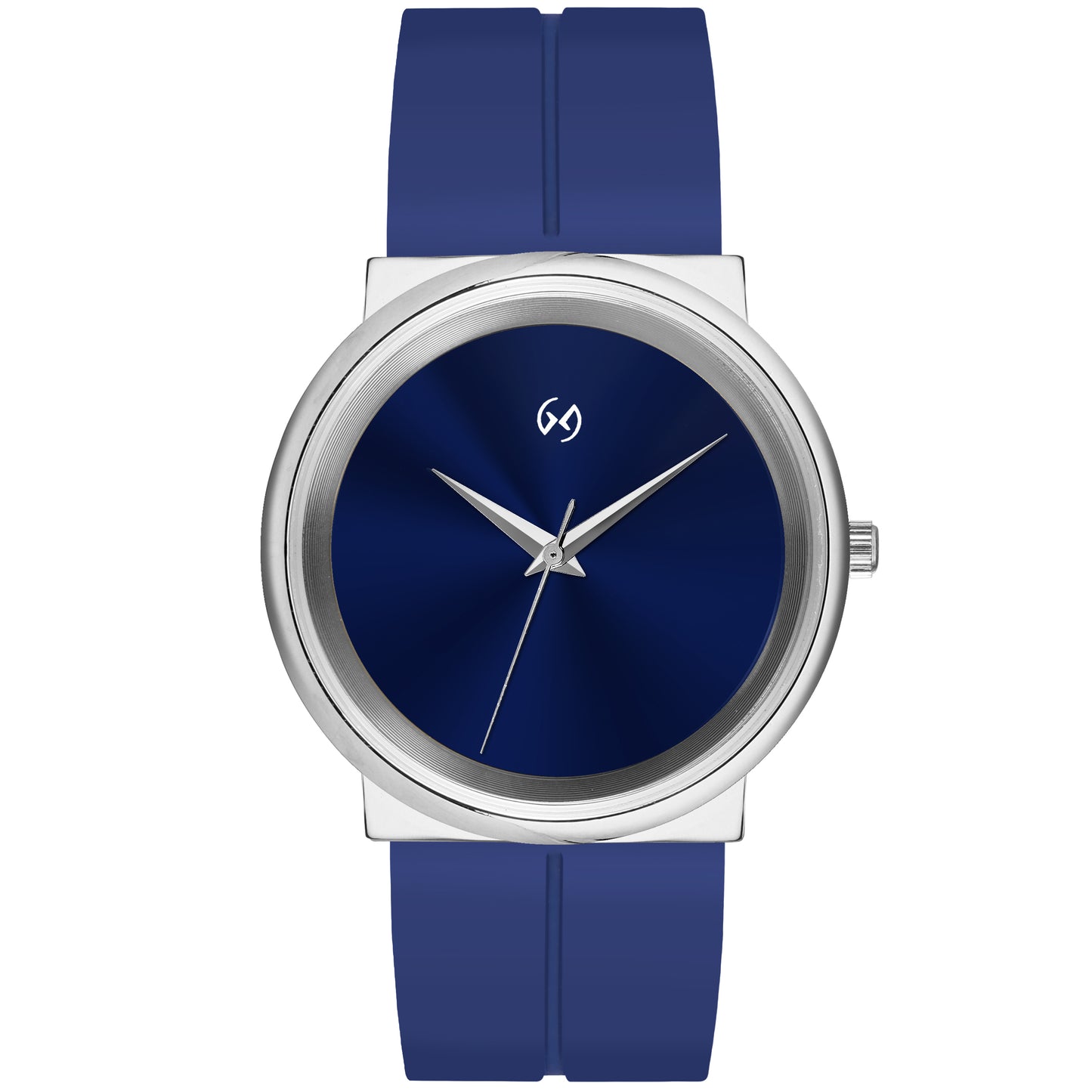 Bestseller unisex large dial elegant Magnetic Silicone Women's Watch with Magnetic Clasp in Blue