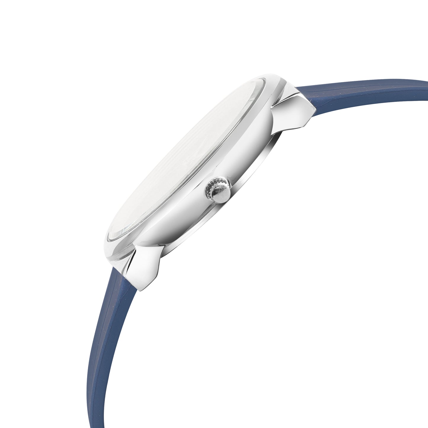 Bestseller unisex large dial elegant Magnetic Silicone Women's Watch with Magnetic Clasp in Blue
