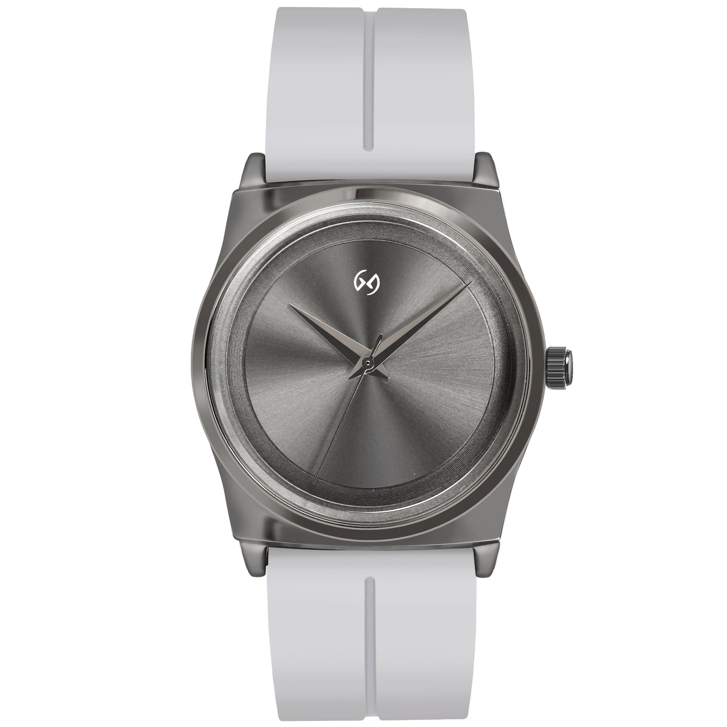 Elegant Magnetic Silicone Women's Watch with Magnetic Clasp Grey