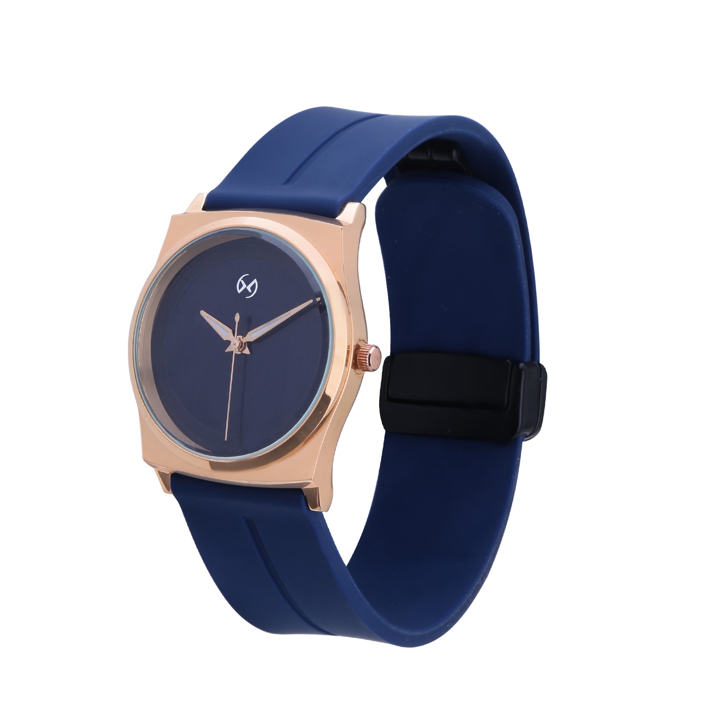 Elegant Magnetic Silicone Women's Watch with Magnetic Clasp