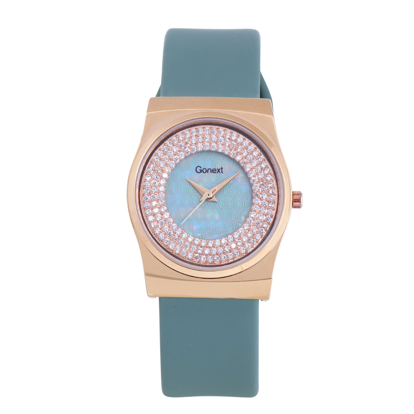 Lightweight party wear Silicone Women's Watch with hook closure