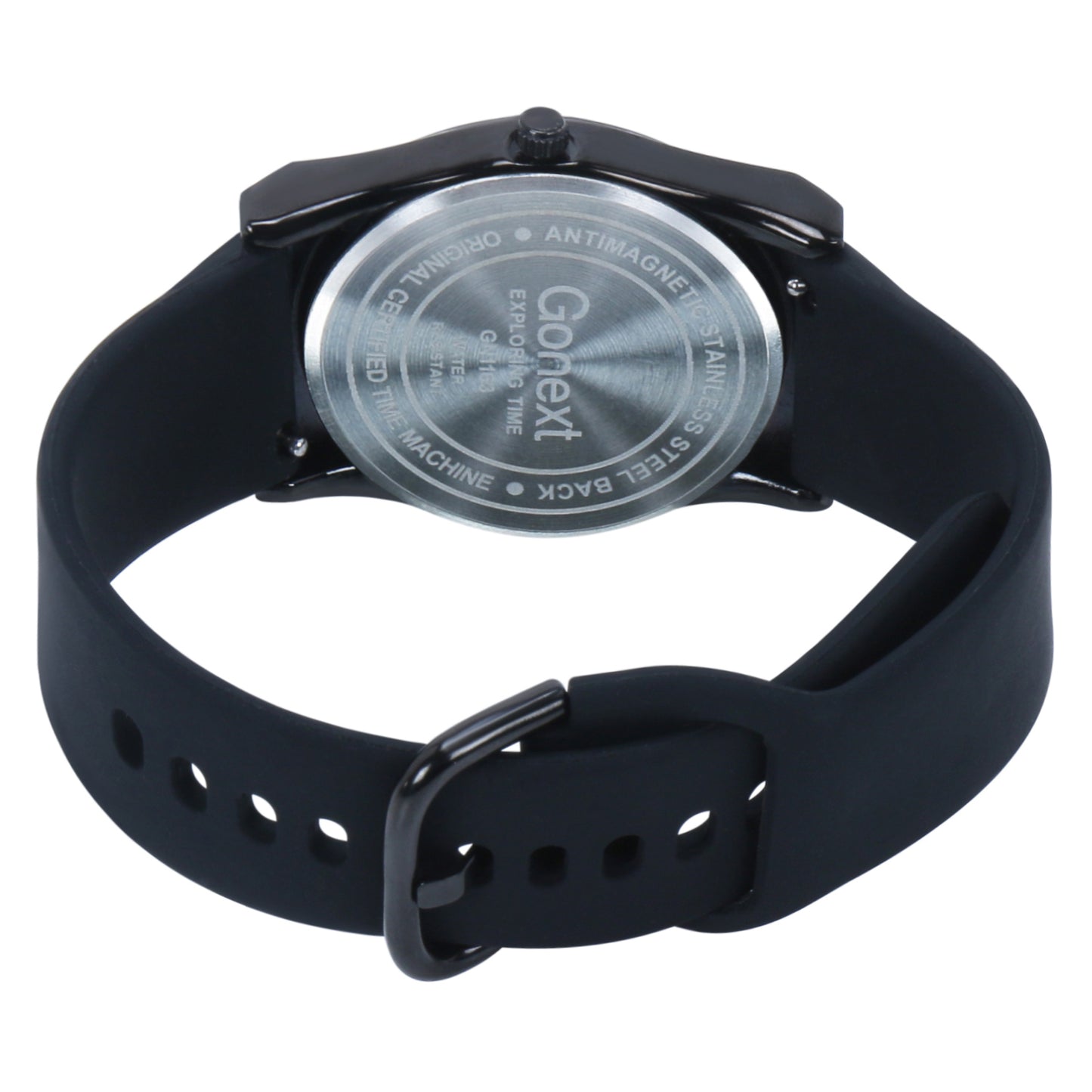 Super comfortable and washable silicone strap watch for women with marbled dial